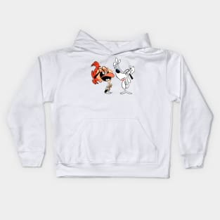 Boy & dog Kids Hoodie